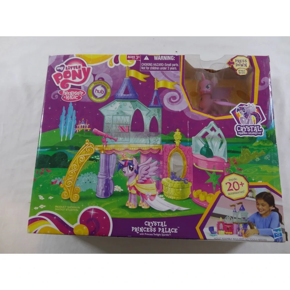 MY LITTLE PONY Crystal Princess Palace‎ Playset New